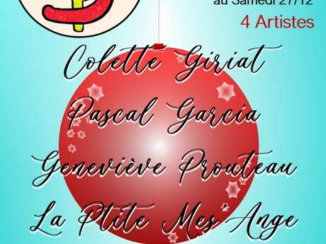 Exposition "4 artistes" au 3 PP