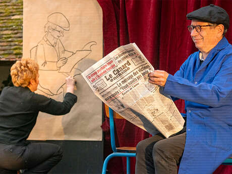 Een klein muziekje in de staart" show