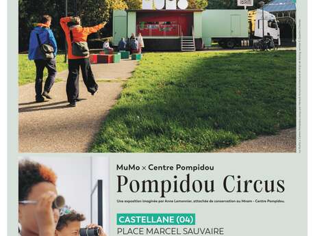 Visite "portes ouvertes"de l'exposition "Pompidou Circus" du MuMo – Centre Pompidou
