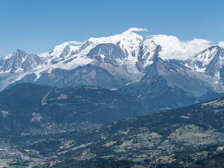 Cordon vers Combloux - sentier pédestre