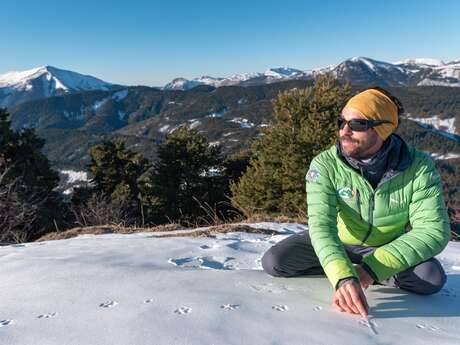 Randonnée en raquettes sortie Trappeur