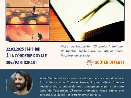 Atelier d'écriture avec Anaël Verdier