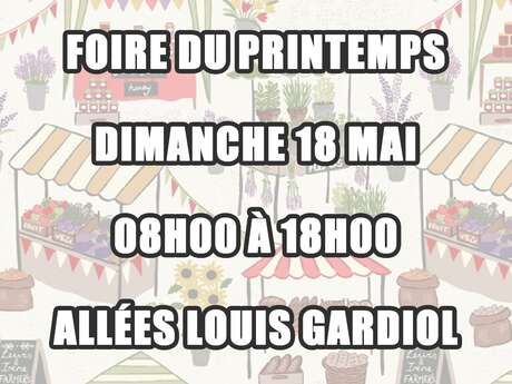 Foire du printemps à Riez