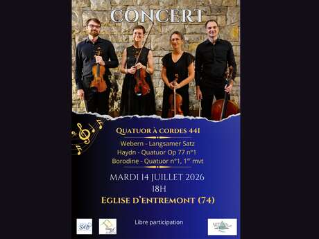 Concert -  Quatuor à cordes 441