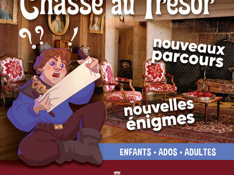 Chasse au trésor au château d'Auzers