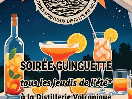 ANNULE - Guinguette estivale à la Distillerie Volcanique