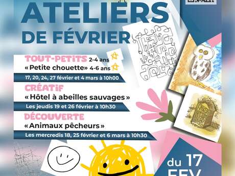 Ateliers de février en famille au Naturoptère