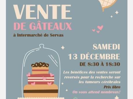 Vente de gâteaux pour l'association "Ensemble pour Thibault"