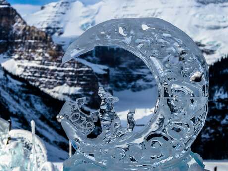 Réalisation de sculptures sur glace