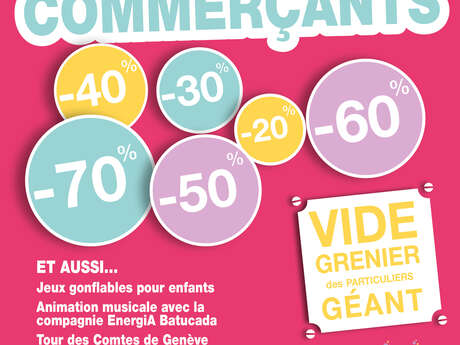 COMPLET - Braderie et Vide-grenier géant de l'Office de Tourisme