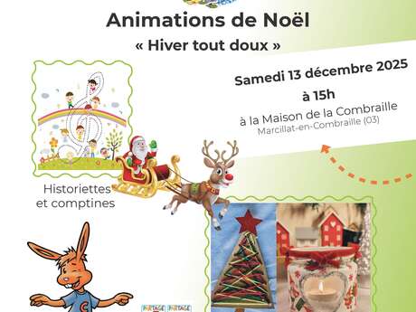 Animations de Noël : "Hiver tout doux"
