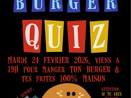 Mardi de la Tour - Burger Quiz