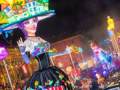 Excursion en bus au Carnaval de Nice - Corso illuminé