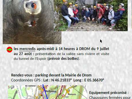 Sur les chemins de l'eau à Drom/Ramasse