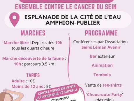 Marche solidaire pour Octobre Rose Marche solidaire pour Octobre Rose