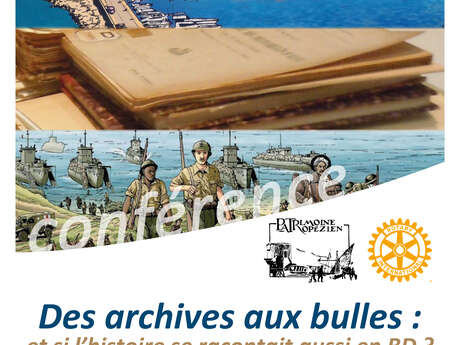 Conference - From archives to bubbles: what if history could also be told in comics?