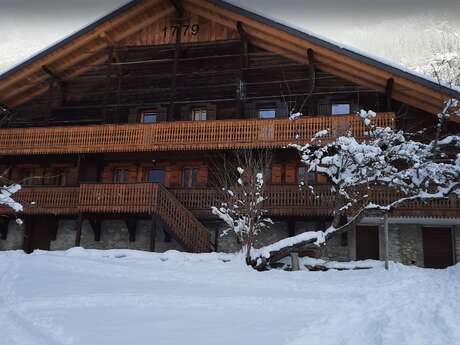 Appartement n°2 dans chalet - 77m² - 3 chambres - David-Vonne Jean-Luc