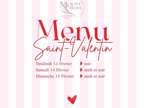 Fêtez la St-Valentin au Puy Tilleul