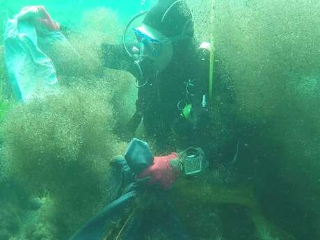 Opération nettoyage des fonds marins