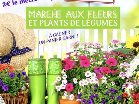 Vide grenier et marché aux fleurs