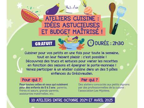 Cuisinez pour vos 0-3 ans !