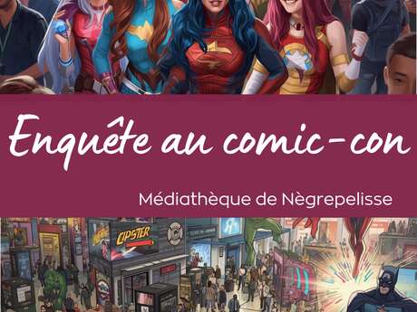 Enquête au comic-con