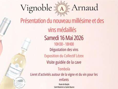Dégustation de vins : Présentation du millésime et des vins médaillés