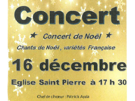 Concert de Noël de la chorale Arpège