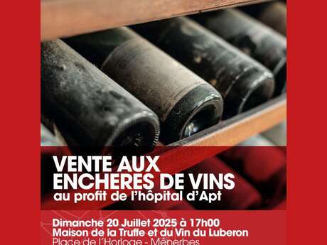 Vente aux enchères de vins