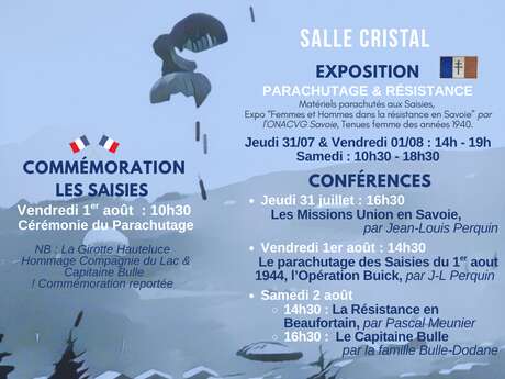 81ème anniversaire du parachutage du 1er août 1944