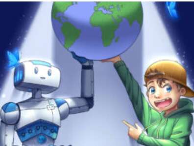 Spectacle “La planète bleue et le robot magique”