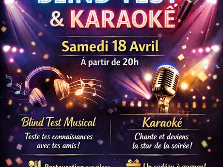 Soirée Blind Test et Karaoké à la Brasserie du Petit Lac !