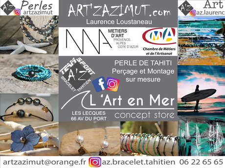 Atelier / Boutique Art' Zazimut Perle de Tahiti Laurence Loustaneau