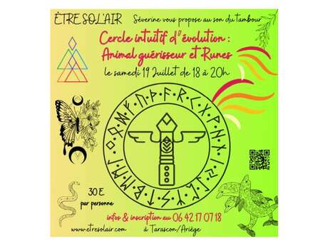 Workshop "Intuitive Circle of Evolution: Healing Animals and Runes".