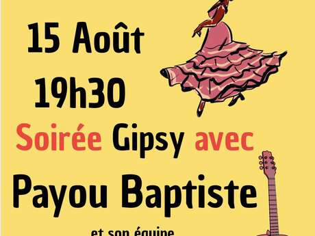 Soirée Gipsy à Aujac