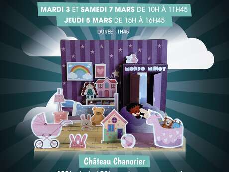 Visite "Mondot Minot" + Atelier " La chambre aux milles rêves"