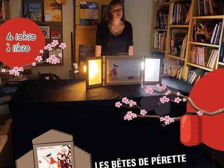 Spectacle de théâtre : Kamishibai et son théâtre d'ombres