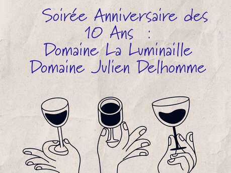 Feest ter ere van je 10e verjaardag - Domaine La Luminaille