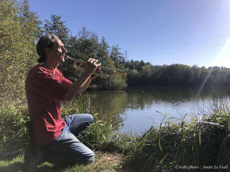 Musique en chemin...au fil de l’eau, au Lac d’Aubusson.