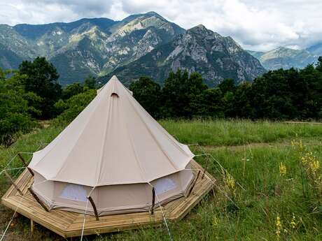 Escapade bien être et sportive dans le Mercantour avec nuit en tipi