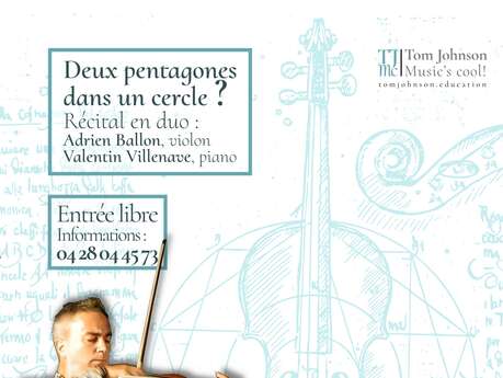 Deux pentagones dans un cercle ? - Récital pour violon et piano