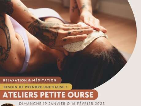 Relaxation | Ateliers petite ourse Du 19 janv au 16 fév 2025