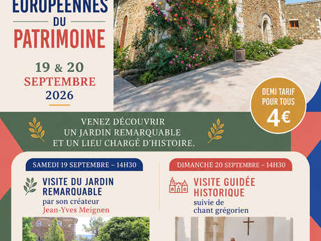 Visites guidées pour les Journées du patrimoine à Valsaintes