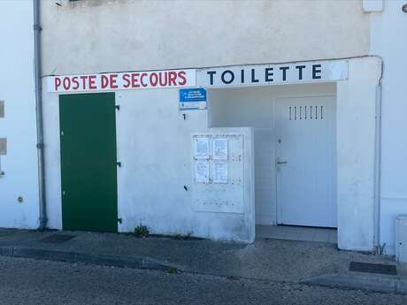 Toilettes avenue de la plage