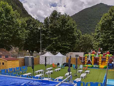 Municipal swimming pool