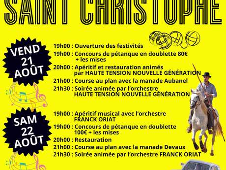 Fête de la saint Christophe