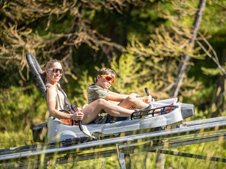 Luge sur rail du Caribou