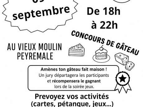 Rencontre amicale du mercredi -Peyremale