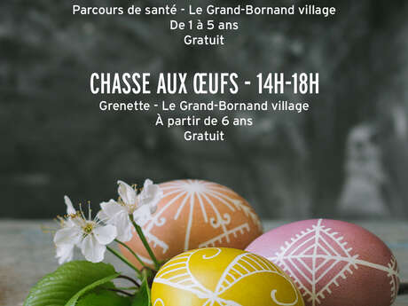 Chasse aux oeufs de Pâques
