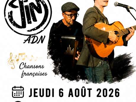 Akoestisch concert "Jim ADN"